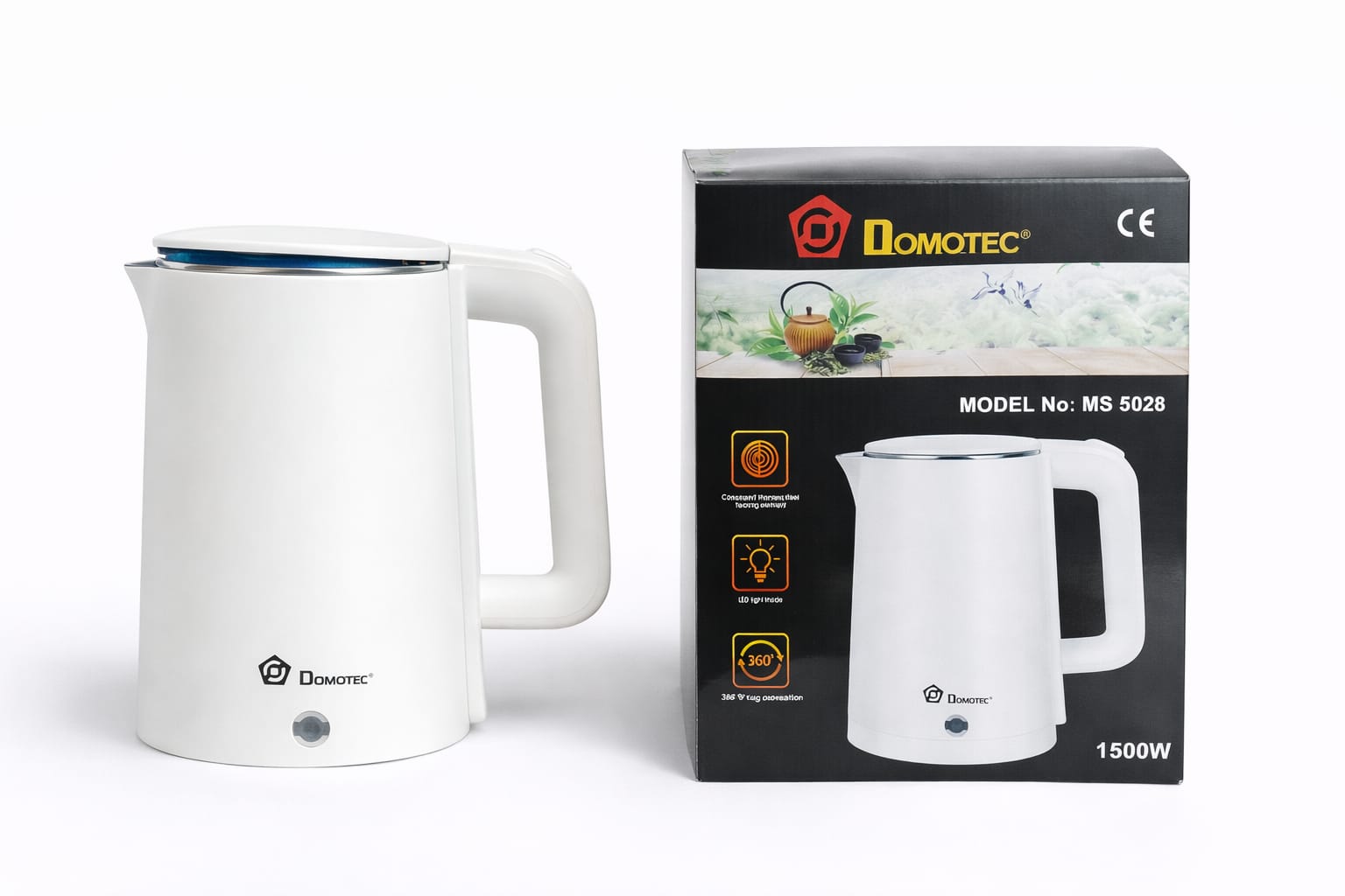 Elektrischer Wasserkocher 1,5L